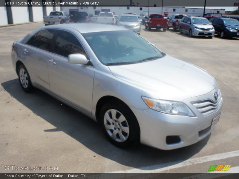 Classic Silver Metallic / Ash Gray 2010 Toyota Camry
