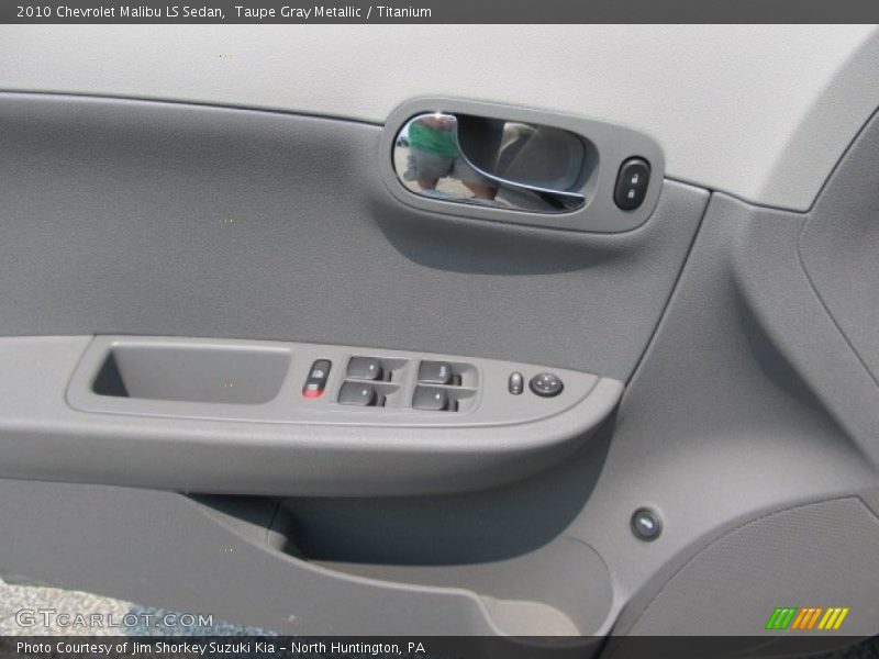 Taupe Gray Metallic / Titanium 2010 Chevrolet Malibu LS Sedan