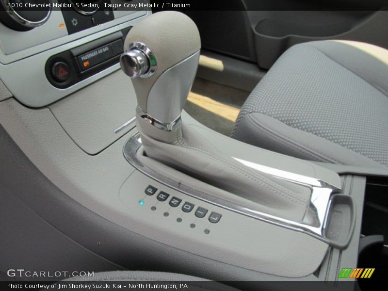 Taupe Gray Metallic / Titanium 2010 Chevrolet Malibu LS Sedan
