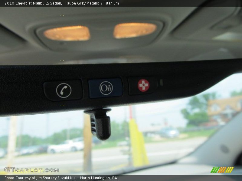 Taupe Gray Metallic / Titanium 2010 Chevrolet Malibu LS Sedan