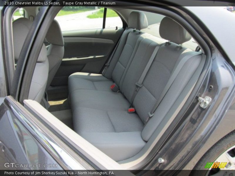 Taupe Gray Metallic / Titanium 2010 Chevrolet Malibu LS Sedan