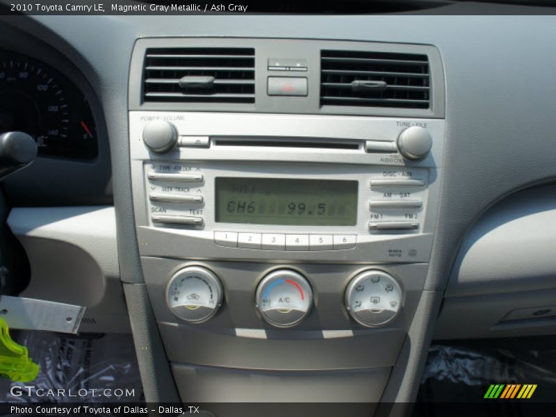 Magnetic Gray Metallic / Ash Gray 2010 Toyota Camry LE