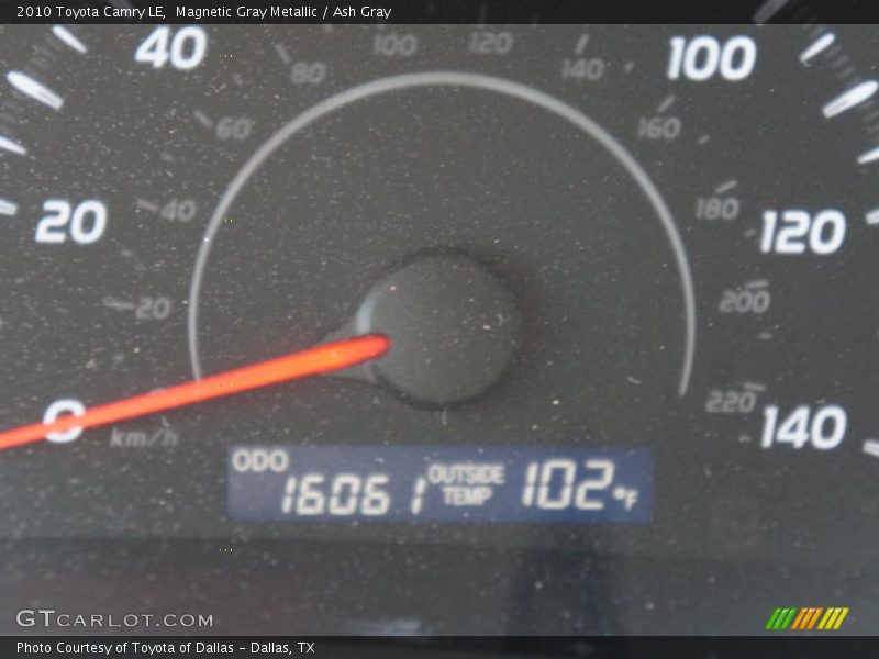 Magnetic Gray Metallic / Ash Gray 2010 Toyota Camry LE