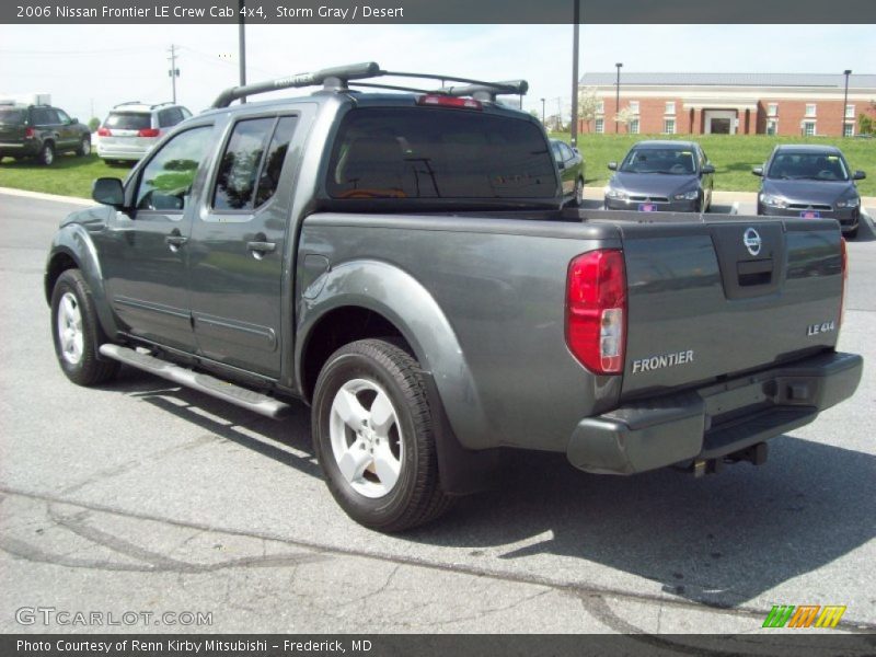 Storm Gray / Desert 2006 Nissan Frontier LE Crew Cab 4x4