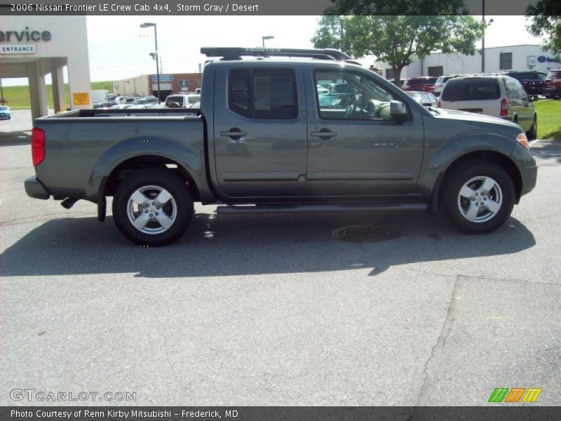 Storm Gray / Desert 2006 Nissan Frontier LE Crew Cab 4x4