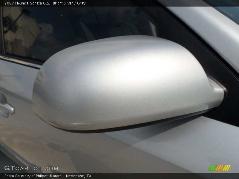 Bright Silver / Gray 2007 Hyundai Sonata GLS