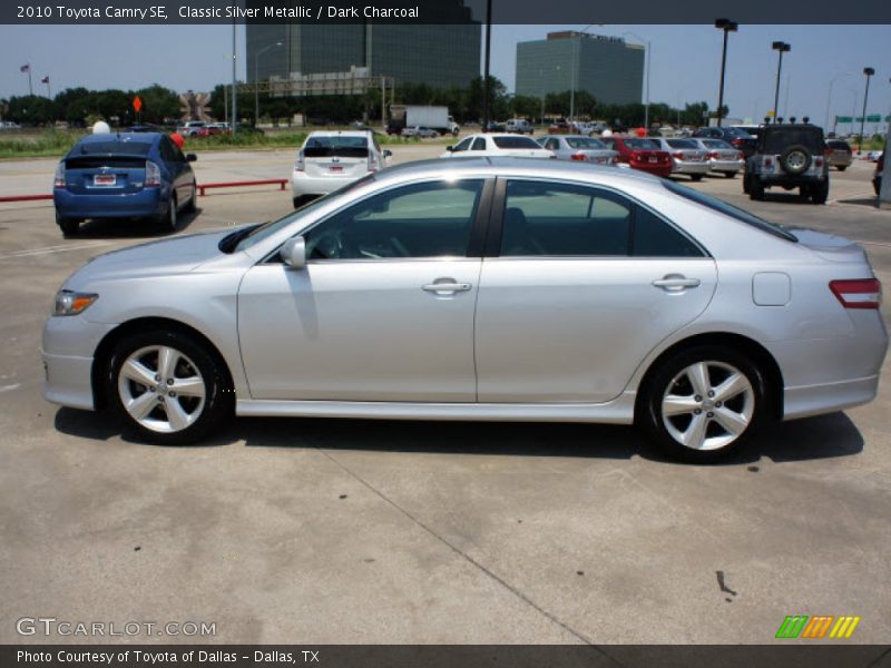 Classic Silver Metallic / Dark Charcoal 2010 Toyota Camry SE