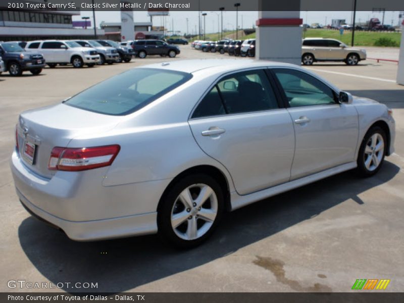 Classic Silver Metallic / Dark Charcoal 2010 Toyota Camry SE