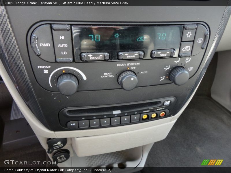 Atlantic Blue Pearl / Medium Slate Gray 2005 Dodge Grand Caravan SXT