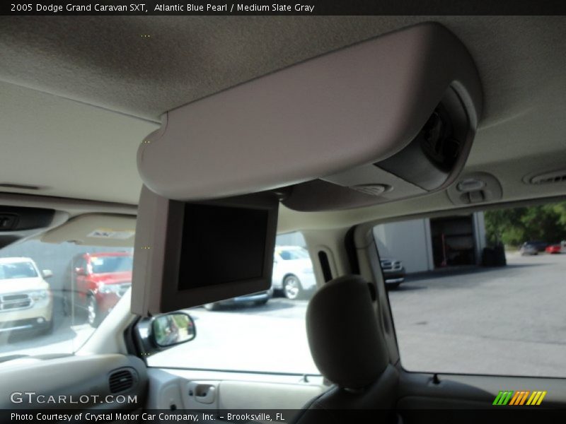 Atlantic Blue Pearl / Medium Slate Gray 2005 Dodge Grand Caravan SXT