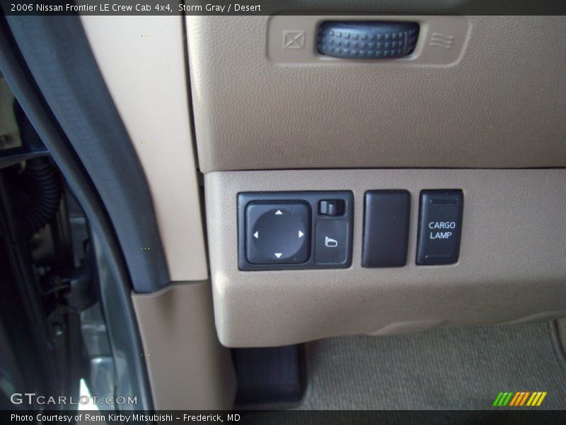 Storm Gray / Desert 2006 Nissan Frontier LE Crew Cab 4x4