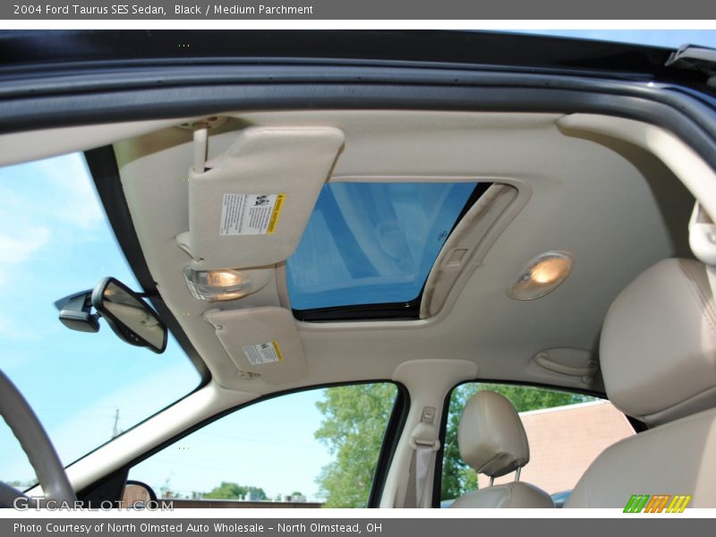 Sunroof of 2004 Taurus SES Sedan