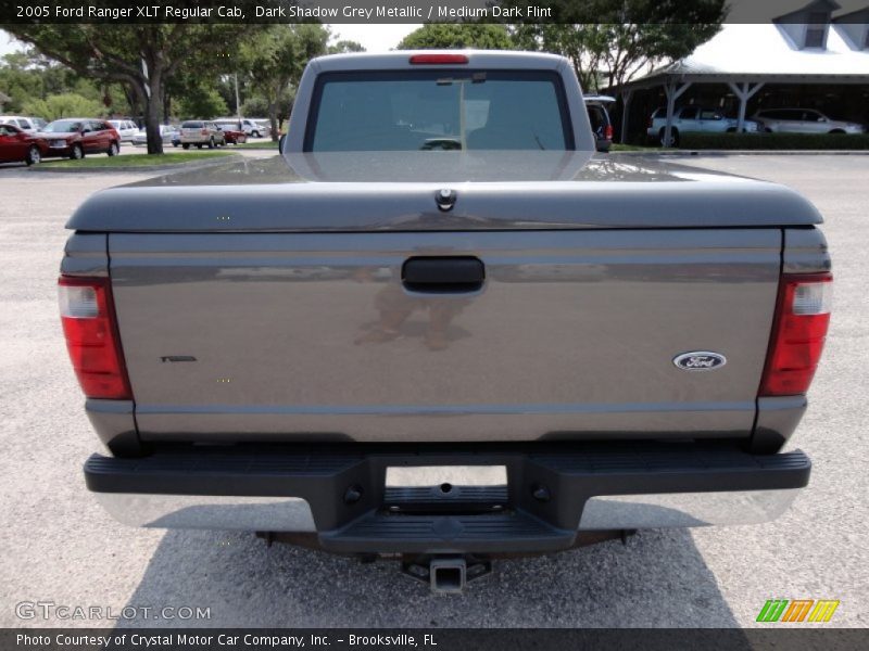 Dark Shadow Grey Metallic / Medium Dark Flint 2005 Ford Ranger XLT Regular Cab