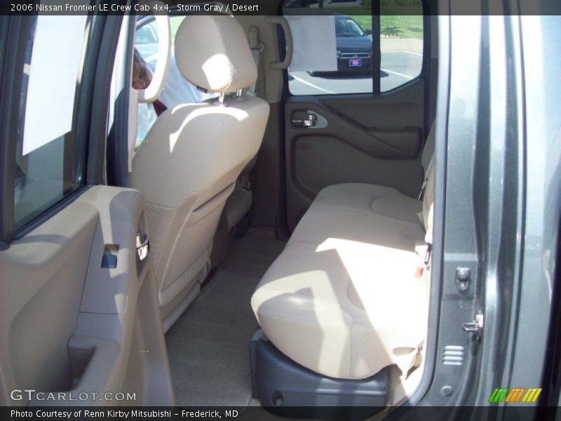 Storm Gray / Desert 2006 Nissan Frontier LE Crew Cab 4x4