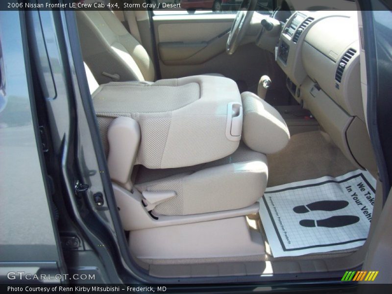 Storm Gray / Desert 2006 Nissan Frontier LE Crew Cab 4x4