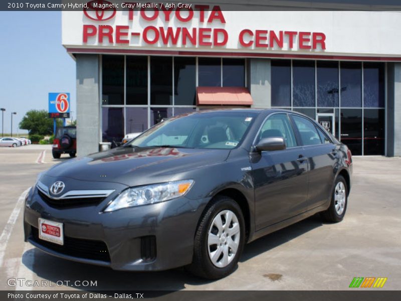 Magnetic Gray Metallic / Ash Gray 2010 Toyota Camry Hybrid
