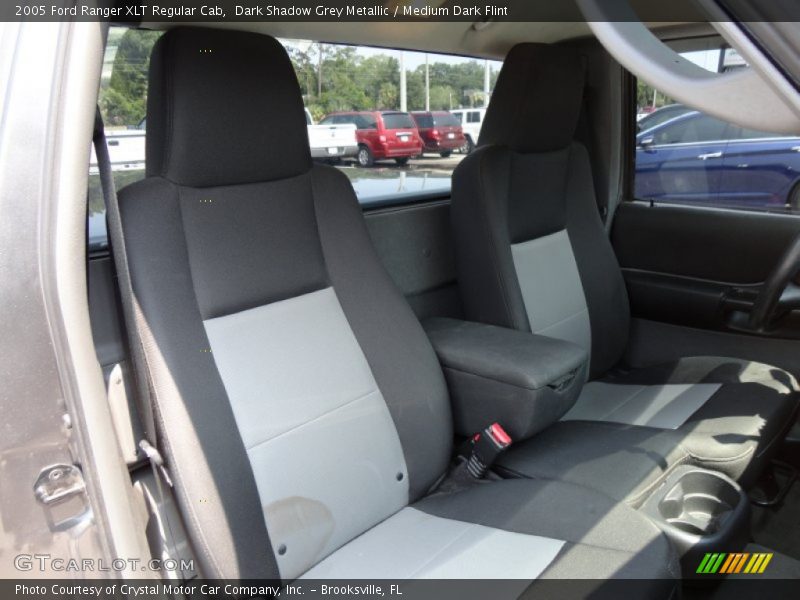 Dark Shadow Grey Metallic / Medium Dark Flint 2005 Ford Ranger XLT Regular Cab