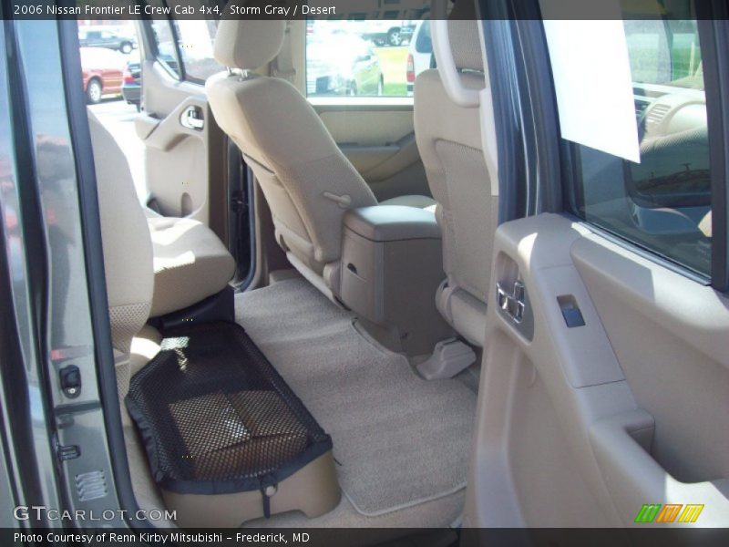 Storm Gray / Desert 2006 Nissan Frontier LE Crew Cab 4x4