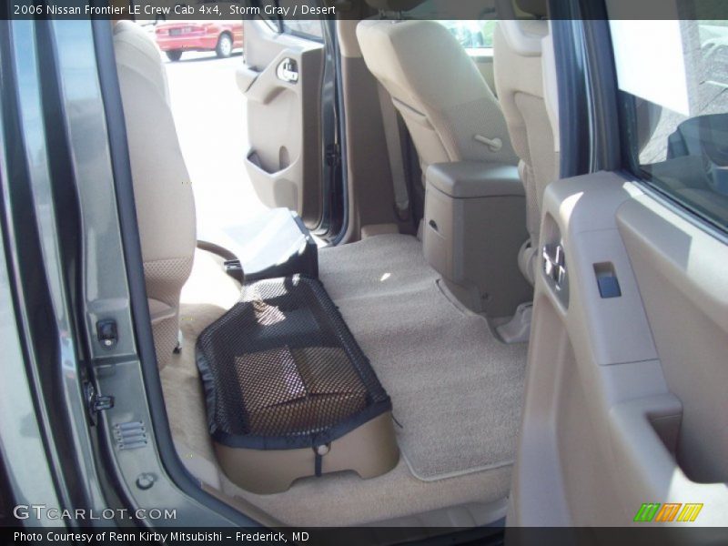 Storm Gray / Desert 2006 Nissan Frontier LE Crew Cab 4x4