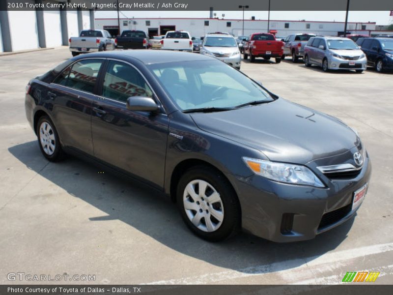 Magnetic Gray Metallic / Ash Gray 2010 Toyota Camry Hybrid