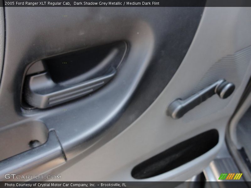 Dark Shadow Grey Metallic / Medium Dark Flint 2005 Ford Ranger XLT Regular Cab