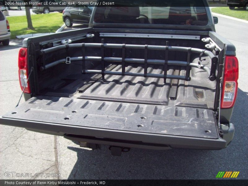 Storm Gray / Desert 2006 Nissan Frontier LE Crew Cab 4x4
