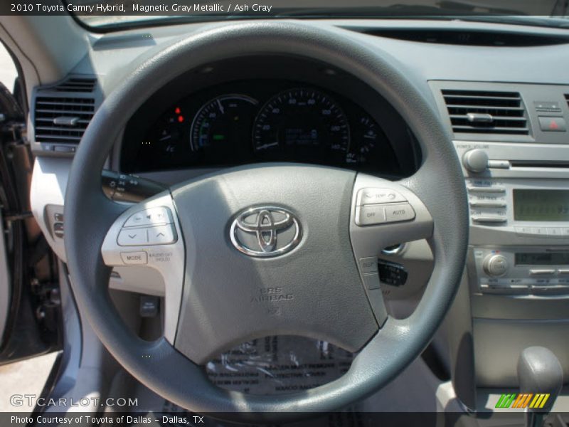 Magnetic Gray Metallic / Ash Gray 2010 Toyota Camry Hybrid