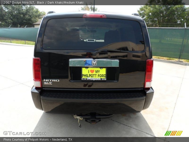 Black / Dark Khaki/Medium Khaki 2007 Dodge Nitro SLT