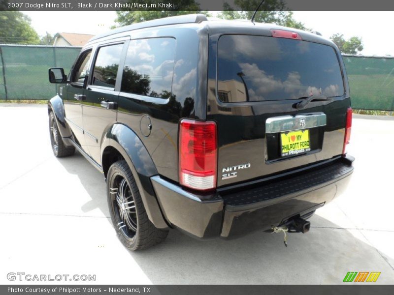 Black / Dark Khaki/Medium Khaki 2007 Dodge Nitro SLT