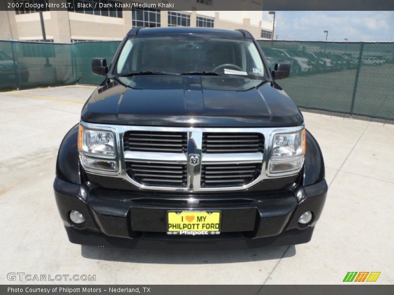 Black / Dark Khaki/Medium Khaki 2007 Dodge Nitro SLT