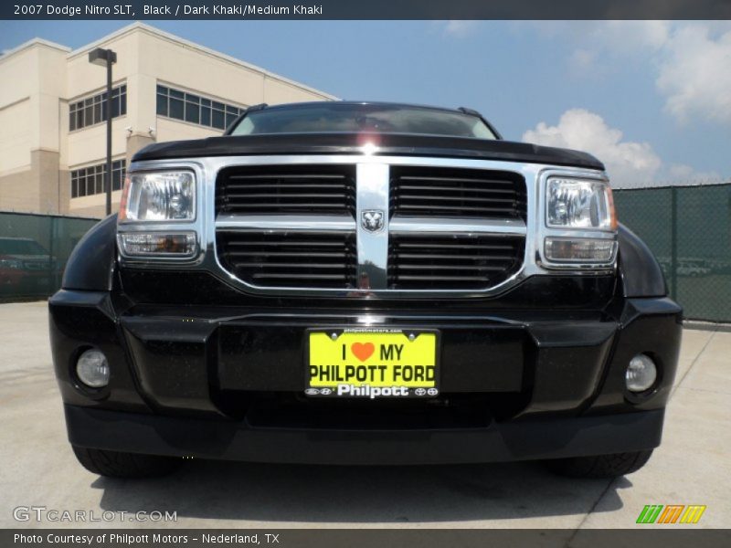 Black / Dark Khaki/Medium Khaki 2007 Dodge Nitro SLT
