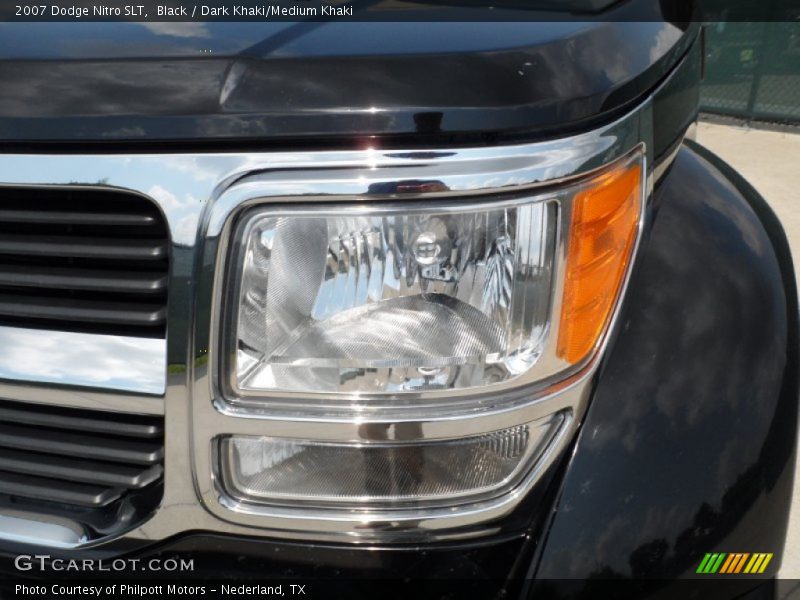 Black / Dark Khaki/Medium Khaki 2007 Dodge Nitro SLT