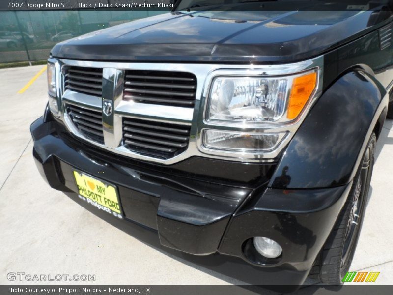 Black / Dark Khaki/Medium Khaki 2007 Dodge Nitro SLT