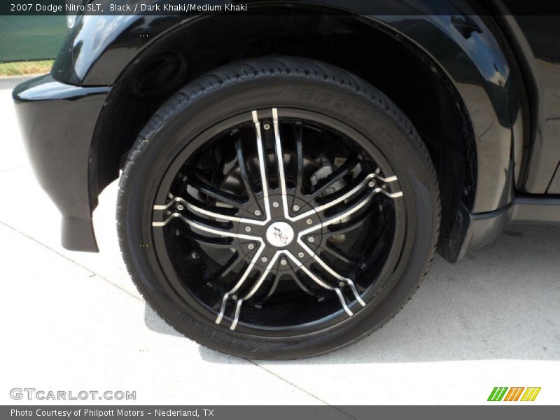 Black / Dark Khaki/Medium Khaki 2007 Dodge Nitro SLT