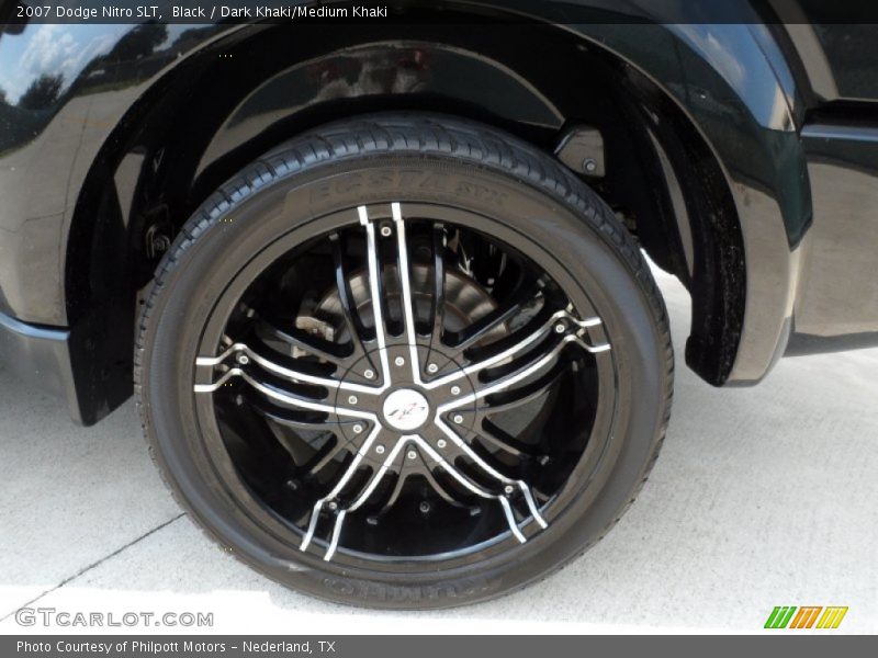 Black / Dark Khaki/Medium Khaki 2007 Dodge Nitro SLT