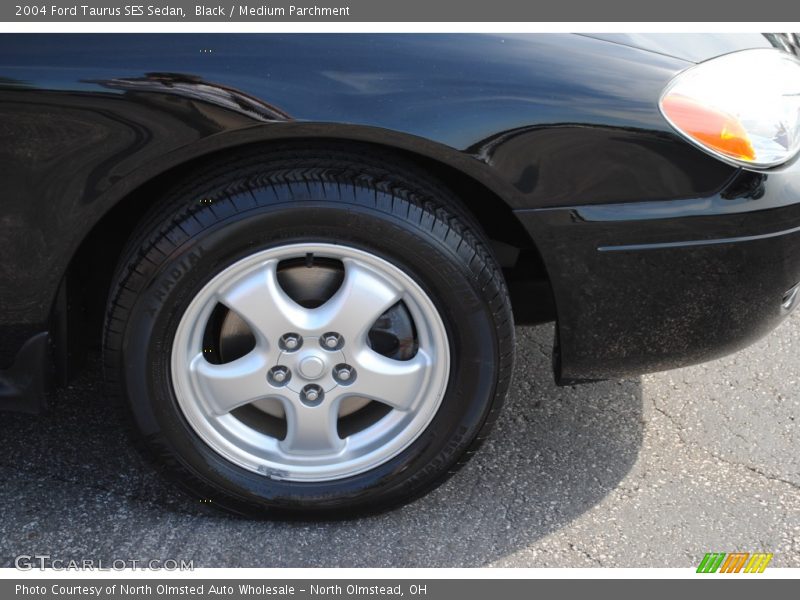 Black / Medium Parchment 2004 Ford Taurus SES Sedan