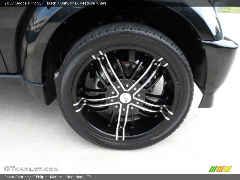 Black / Dark Khaki/Medium Khaki 2007 Dodge Nitro SLT