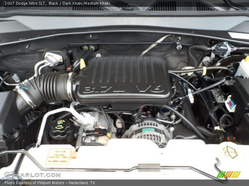 Black / Dark Khaki/Medium Khaki 2007 Dodge Nitro SLT
