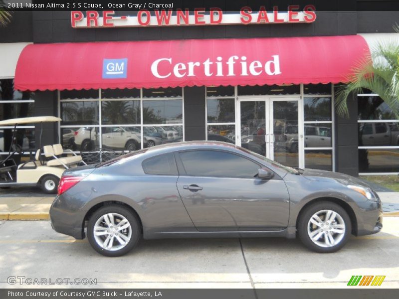 Ocean Gray / Charcoal 2011 Nissan Altima 2.5 S Coupe