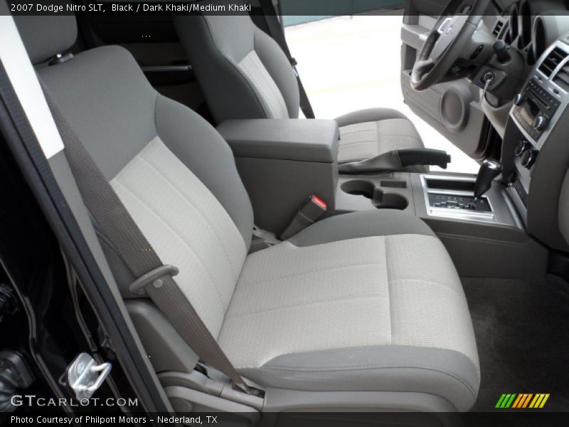 Black / Dark Khaki/Medium Khaki 2007 Dodge Nitro SLT