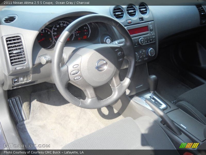 Ocean Gray / Charcoal 2011 Nissan Altima 2.5 S Coupe