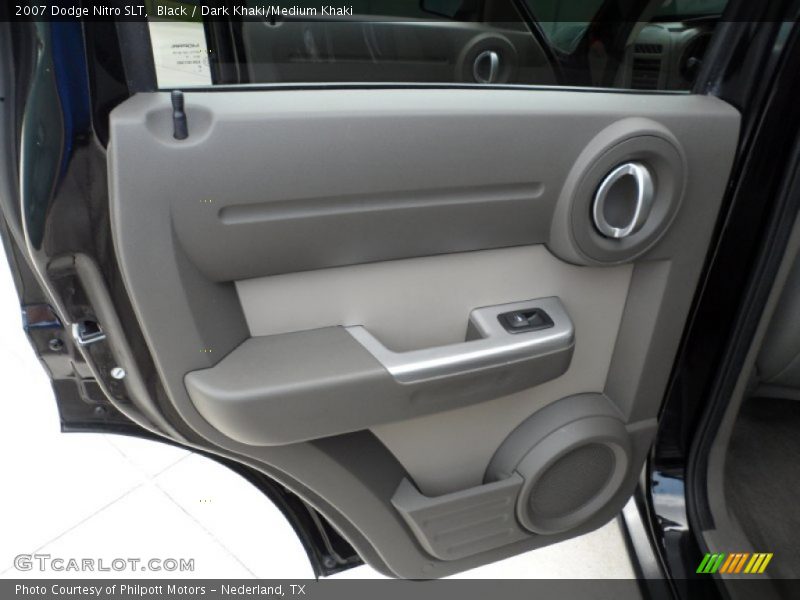 Black / Dark Khaki/Medium Khaki 2007 Dodge Nitro SLT