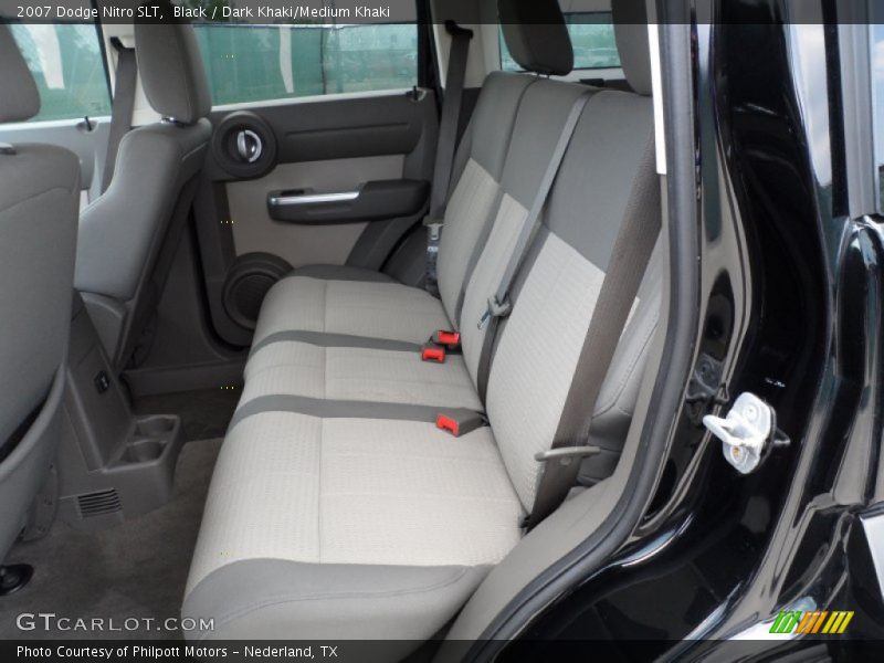 Black / Dark Khaki/Medium Khaki 2007 Dodge Nitro SLT