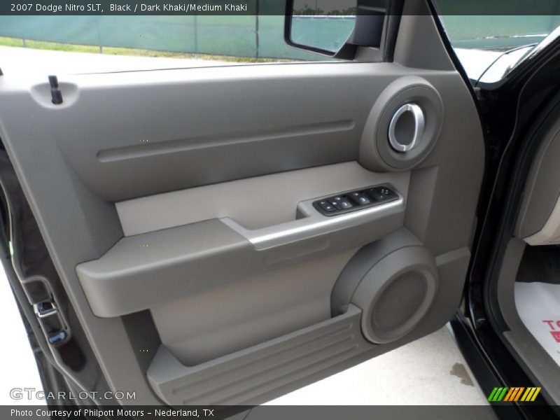 Black / Dark Khaki/Medium Khaki 2007 Dodge Nitro SLT