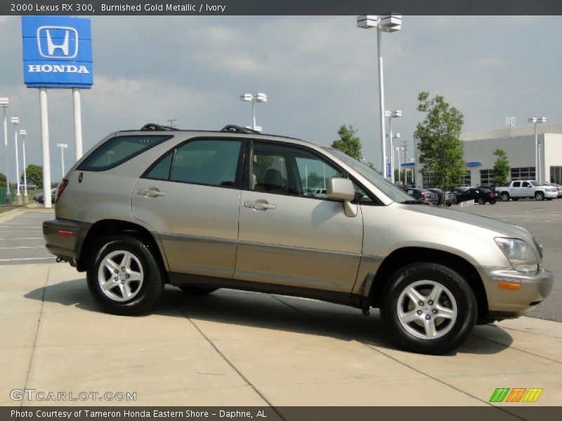 Burnished Gold Metallic / Ivory 2000 Lexus RX 300