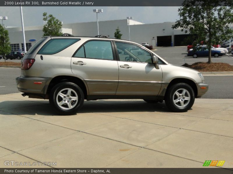 Burnished Gold Metallic / Ivory 2000 Lexus RX 300
