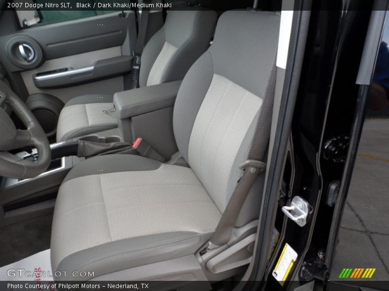 Black / Dark Khaki/Medium Khaki 2007 Dodge Nitro SLT