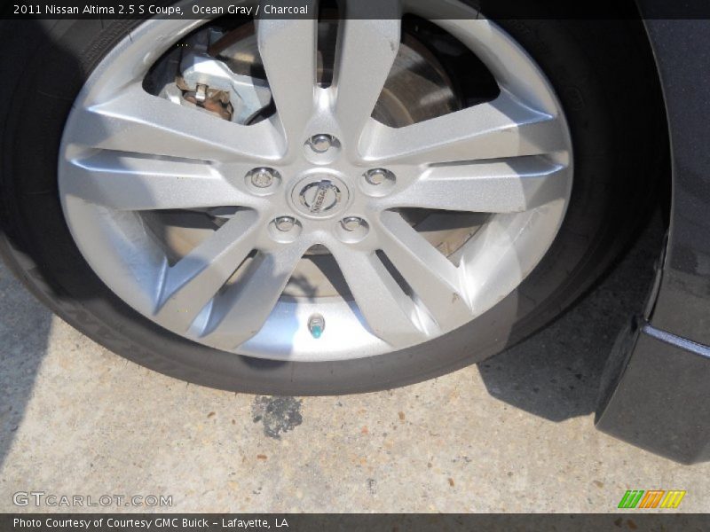 Ocean Gray / Charcoal 2011 Nissan Altima 2.5 S Coupe