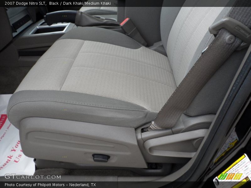 Black / Dark Khaki/Medium Khaki 2007 Dodge Nitro SLT