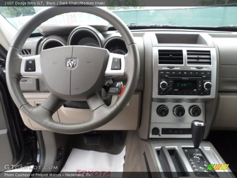 Black / Dark Khaki/Medium Khaki 2007 Dodge Nitro SLT